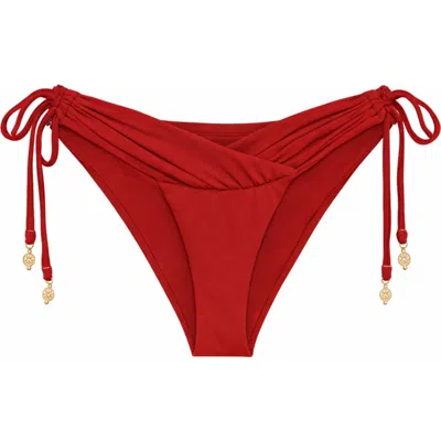 Ivy Swimwear Siena Bikini Bottom In Red