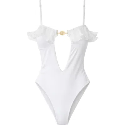 Ivy Swimwear Vida Monokini In White