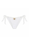 Ivy Swimwear Violetta Bikini Bottom In White