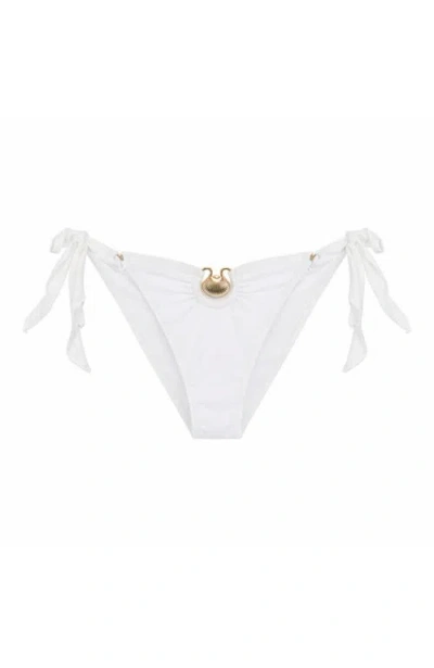 Ivy Swimwear Violetta Bikini Bottom In White