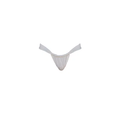 Ivy Swimwear Women's Anise In White Bikini Bottoms