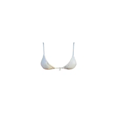 Ivy Swimwear Women's Anise In White Bikini Top