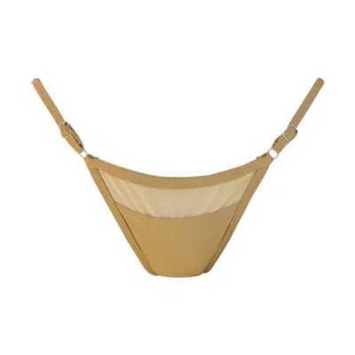 Ivy Swimwear Women's Bianca In Espresso Brown Bikini Bottoms