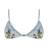 Ivy Swimwear Women's Bianca In White Bikini Top