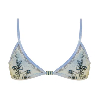 Ivy Swimwear Women's Bianca In White Bikini Top
