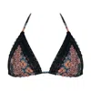 Ivy Swimwear Women's Black Francesca Top