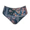 Ivy Swimwear Women's Black India Bottom