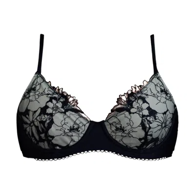 Ivy Swimwear Women's Bloom In Midnight Black Top