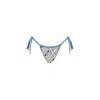 Ivy Swimwear Women's Blue Alessia In Azzurro Bikini Bottoms In Blue