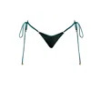 Ivy Swimwear Women's Blue Amborella In Teal Bikini Bottoms In Blue