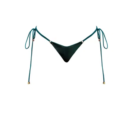 Ivy Swimwear Women's Blue Amborella In Teal Bikini Bottoms