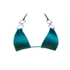 Ivy Swimwear Women's Blue Amborella In Teal Bikini Top In Blue