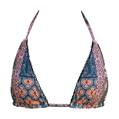 Ivy Swimwear Women's Blue India Top
