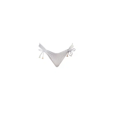 Ivy Swimwear Women's Clove In White Bikini Bottoms