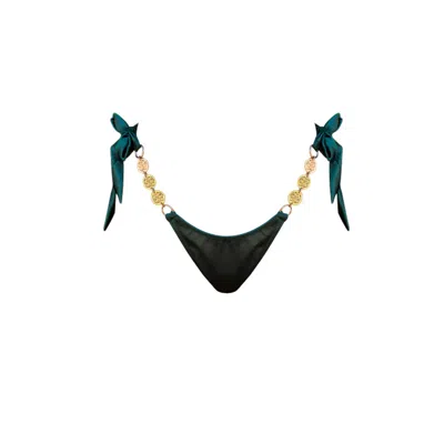 Ivy Swimwear Women's Eden In Emerald Green Bikini Bottoms