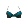 IVY SWIMWEAR WOMEN'S EDEN IN EMERALD GREEN BIKINI TOP