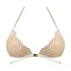 Ivy Swimwear Women's Lana In White Lace Bikini Top