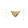 Ivy Swimwear Women's Lani In Butter Yellow Thin String Lace Bottom In Yellow