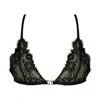 Ivy Swimwear Women's Lucy In Black Lace Bikini Top