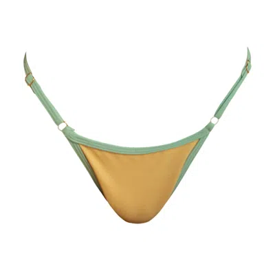 Ivy Swimwear Women's Neutrals / Green Brooke In Burnt Sugar Bottoms