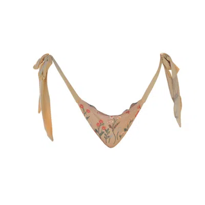 Ivy Swimwear Women's Neutrals Sirena In Scallop Lace Bikini Bottoms