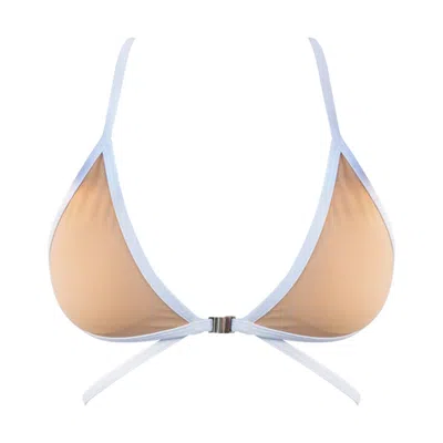 Ivy Swimwear Women's Neutrals / White Rosella White In Cream Mesh Top
