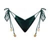 Ivy Swimwear Women's Opal In Emerald Blue Bikini Bottoms In Blue