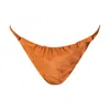 Ivy Swimwear Women's Orange Nia In Terracotta Bottom In Orange