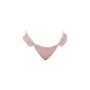 Ivy Swimwear Women's Pink / Purple Rosetta In Blush Pink Bikini Bottoms In Pink/purple