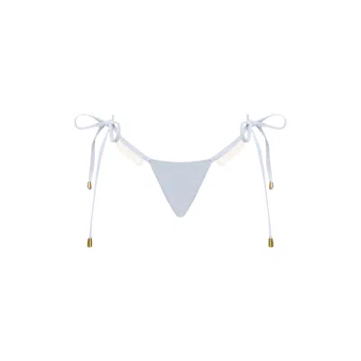 Ivy Swimwear Women's Pura In White Bikini Bottoms