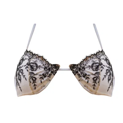 Ivy Swimwear Women's Raven In White Bikini Top