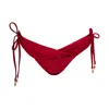 Ivy Swimwear Women's Siena In Red Clay Bottom In Red