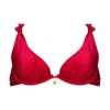 Ivy Swimwear Women's Siena In Red Clay Top In Red