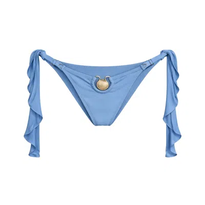 Ivy Swimwear Women's Violetta In Ocean Blue Tie Bottom