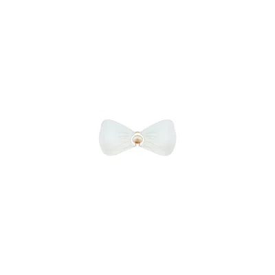 Ivy Swimwear Women's White Violetta In Cream Bikini Top