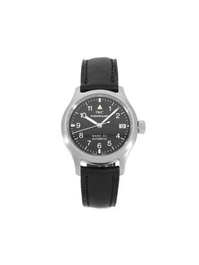 Pre-owned Iwc Schaffhausen 1997  Mark Xii 36mm In Black