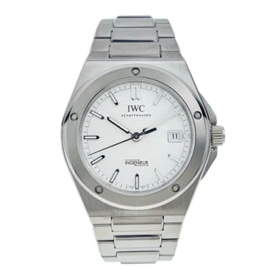 Pre-owned Iwc Schaffhausen 2024 Iwc Ingenieur Steel White 40mm Automatic Men's Watch Iw328902 - B/p