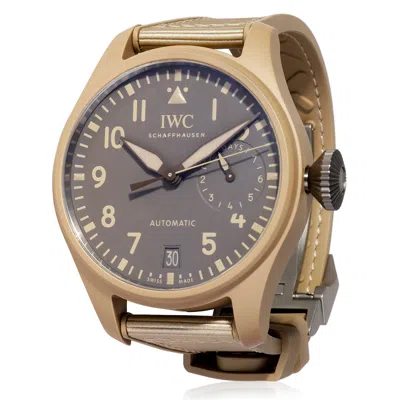 Pre-owned Iwc Schaffhausen Big Pilot Top Gun Mojave Desert Edition Iw506003 Mens Watch In  Ceramic