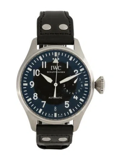 Pre-owned Iwc Schaffhausen Big Pilot's Watch In Multicolor