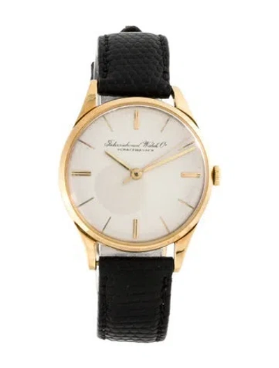 Pre-owned Iwc Schaffhausen Classic Watch In Multi