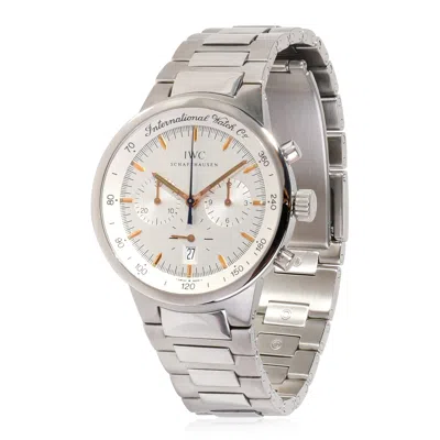 Pre-owned Iwc Schaffhausen Gst Iw372703 Mens Watch In  Stainless Steel