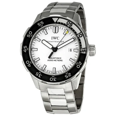 Iwc Schaffhausen Iwc Aquatimer Automatic White Dial Men's Watch Iw356805 In Neutral