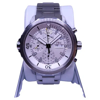 Pre-owned Iwc Schaffhausen Iwc Aquatimer Chronograph Stainless Steel Automatic In Multi