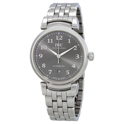 Iwc Schaffhausen Iwc Da Vinci Automatic Slate Dial Men's Watch Iw356602 In Metallic