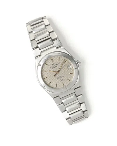 Pre-owned Iwc Schaffhausen Iwc Ingenieur 34mm Ref 3305 Quartz Watch In Beige