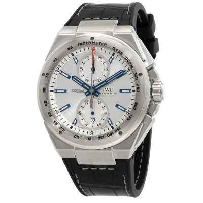 Iwc Schaffhausen Iwc Ingenieur Chronograph Racer Automatic Silver Dial Men's Watch Iw378509 In Black