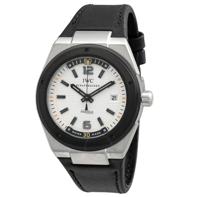 Iwc Schaffhausen Iwc Ingenieur Climate Action Automatic White Dial Men's Watch Iw323402 In Black