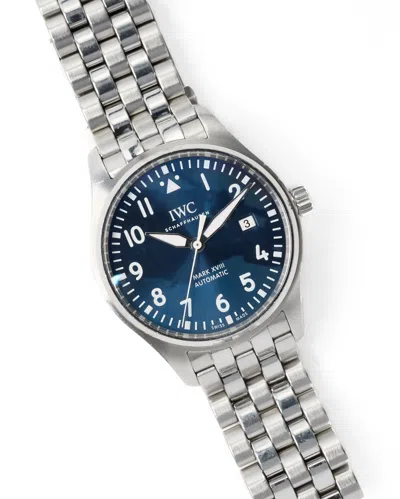 Pre-owned Iwc Schaffhausen Iwc Pilot Mark Xviii 40mm Iw327014 2017 Full Set Watch In Blue
