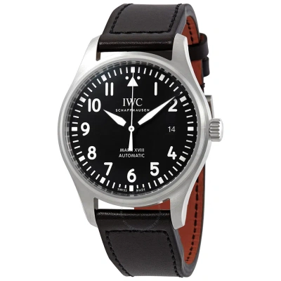 Iwc Schaffhausen Iwc Pilot's Mark Xviii Automatic Black Dial Men's Watch Iw327009
