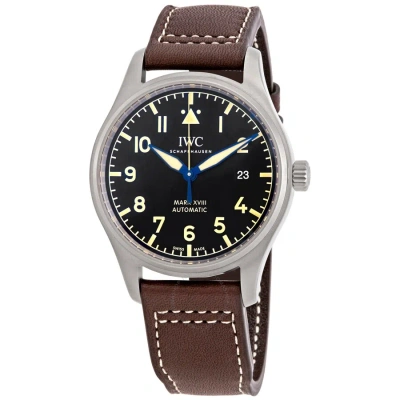 Iwc Schaffhausen Iwc Pilot Mark Xviii Heritage Titanium Automatic Men's Watch Iw327006 In Gray